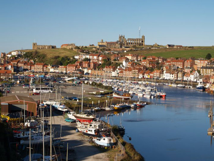 One of the most popular seaside towns is Whitby...